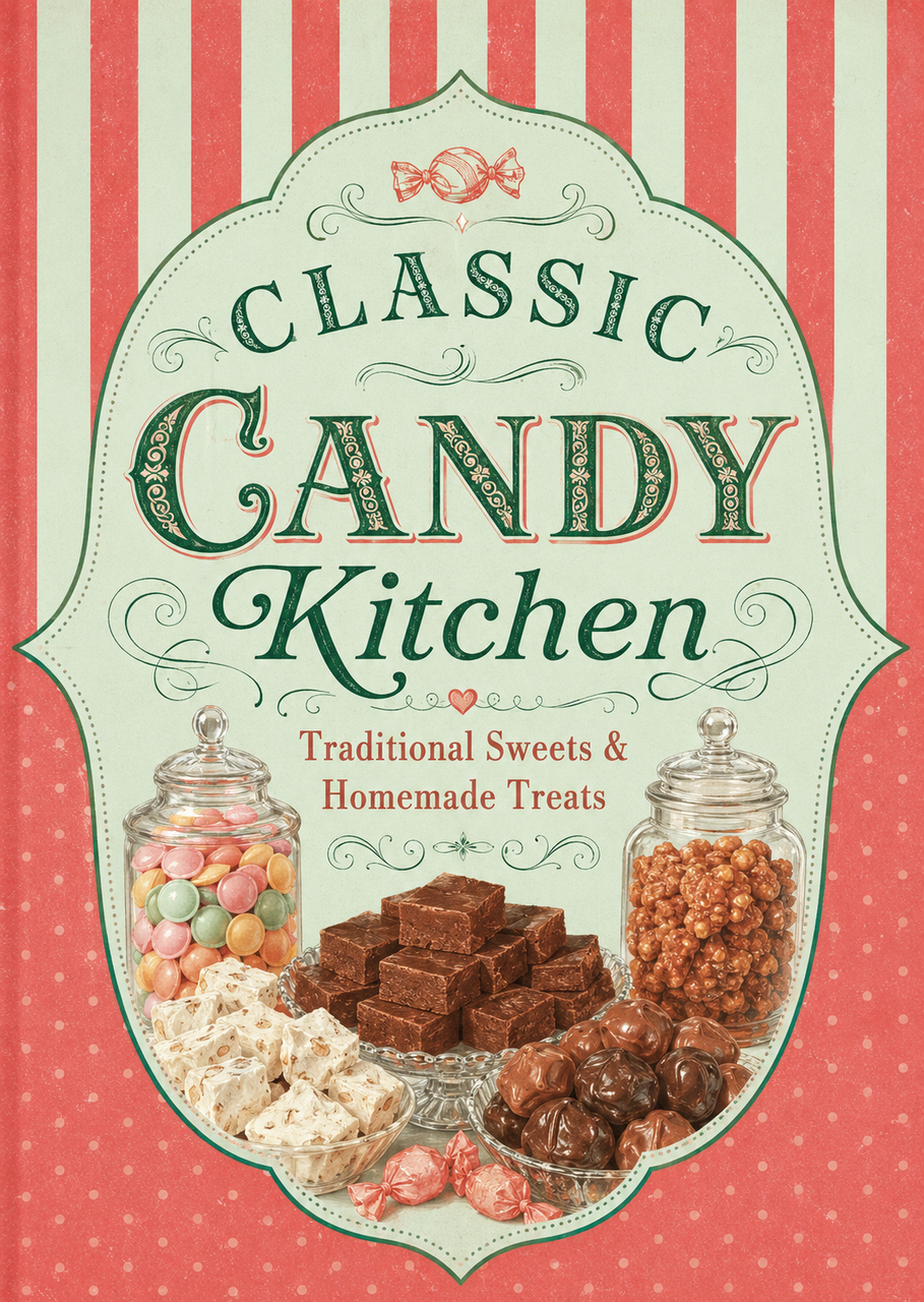 Homemade Candy Recipe Book: Easy Sweet Treats and Confections to Make at Home